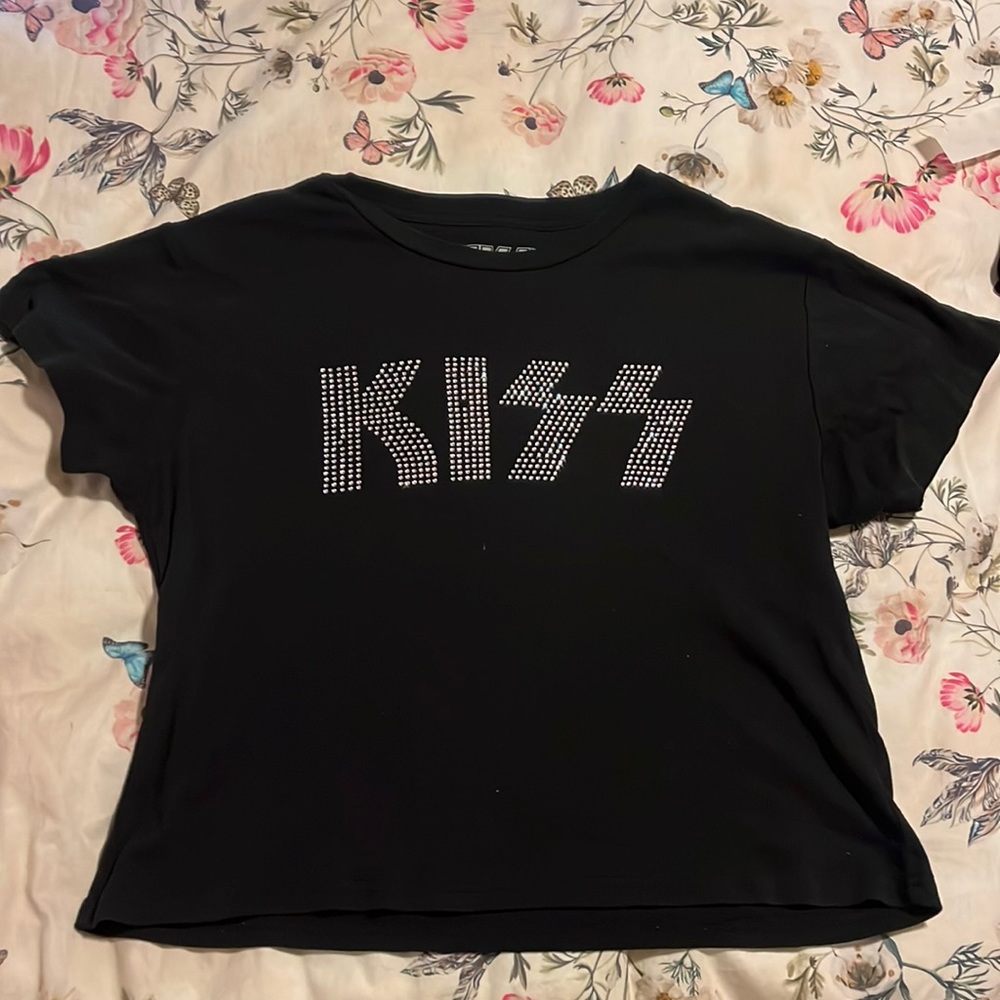 KISS rhinestone shirt